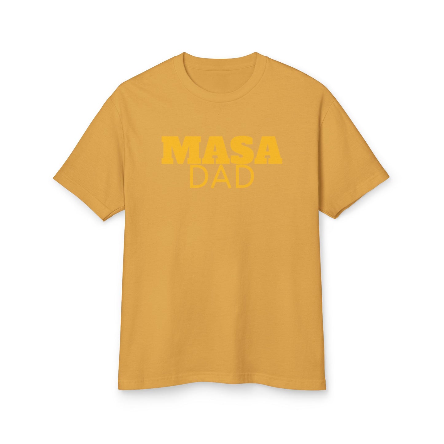 Masa Dad Unisex Heavyweight Cotton Tee - Perfect Gift for Father's Day & Casual Wear