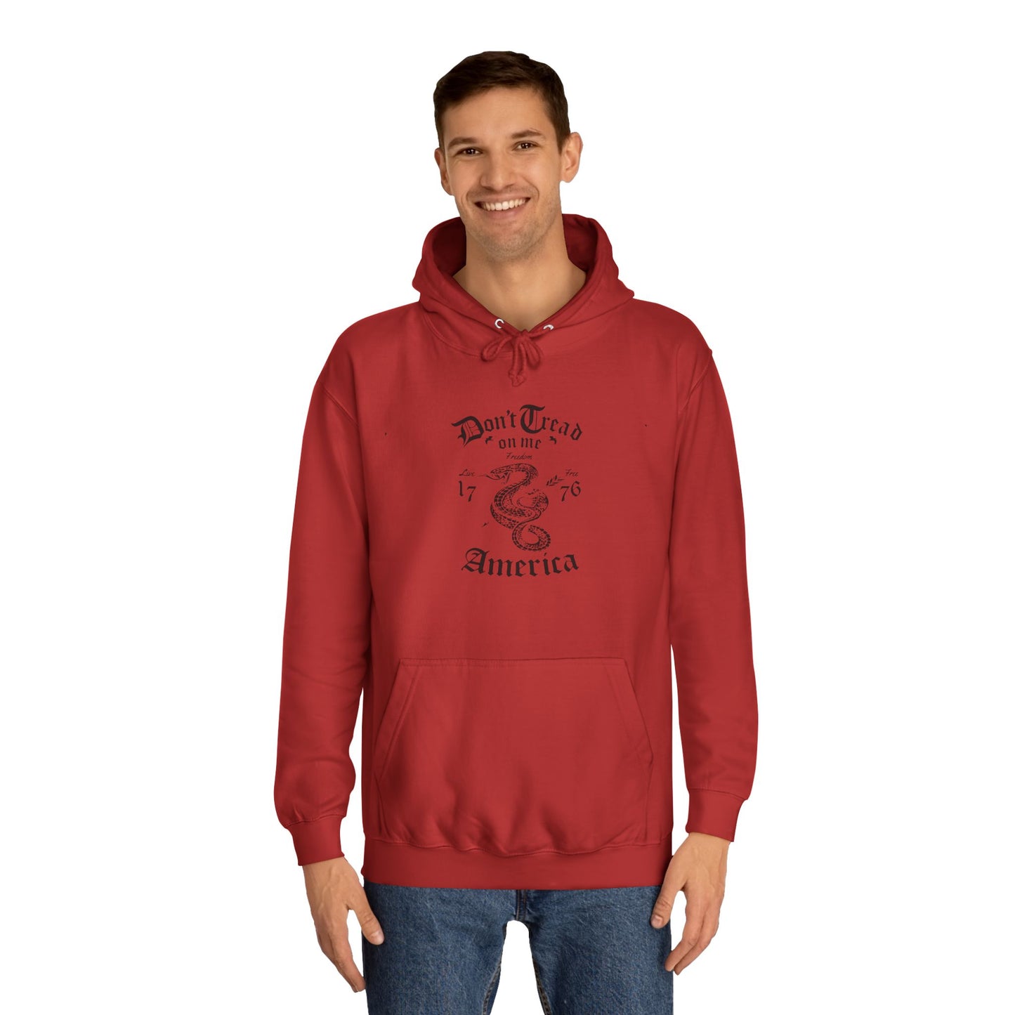 Don't Tread On Me - Unisex College Hoodie