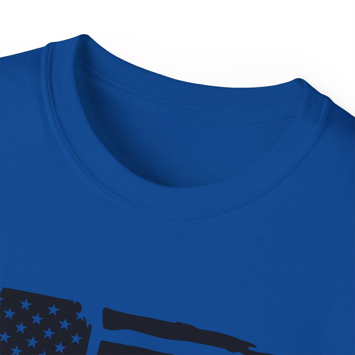 Patriotic Unisex Ultra Cotton Tee - Support Your Heroes