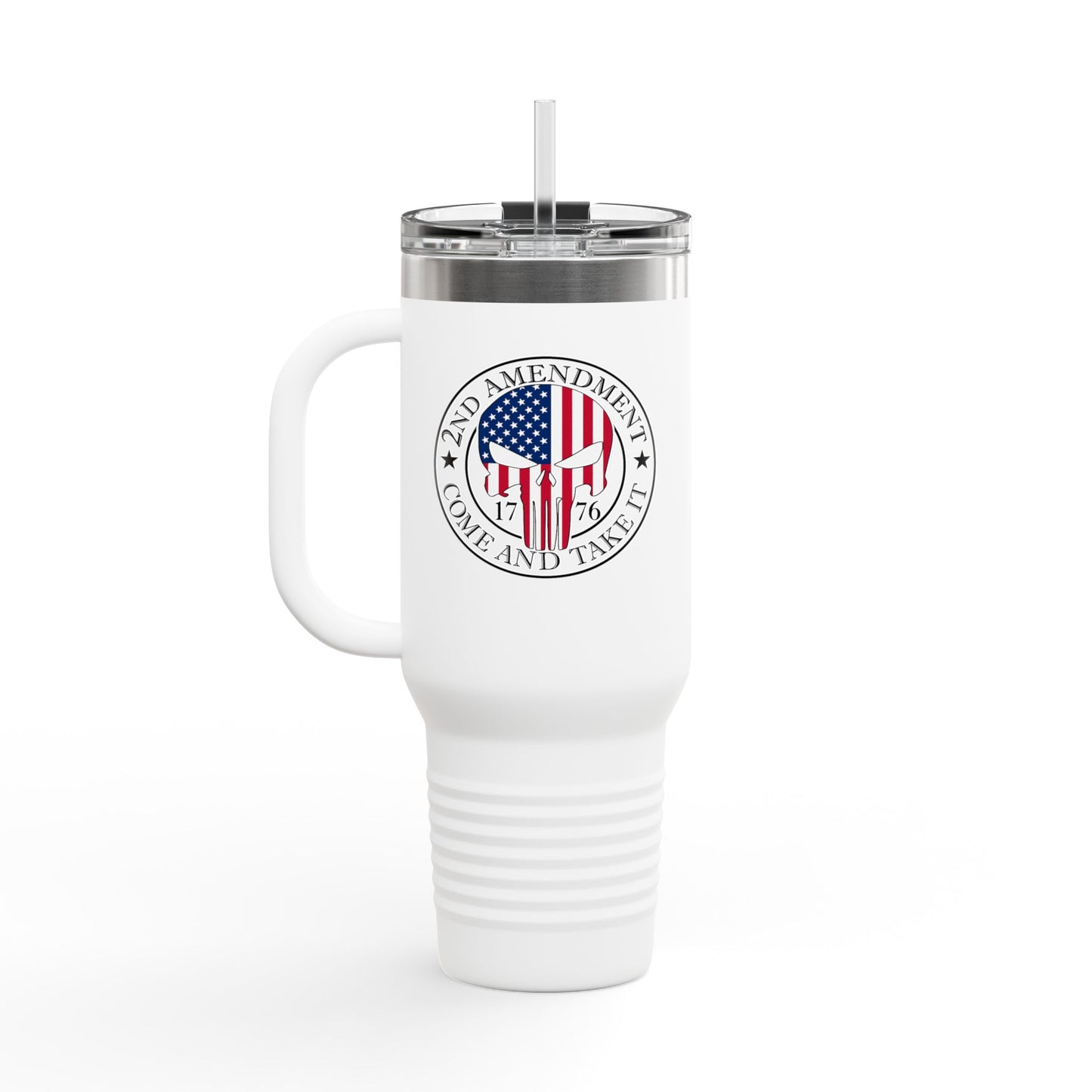 2nd AMENDMENT Insulated Travel Mug - 40oz - Perfect Gift for Patriots