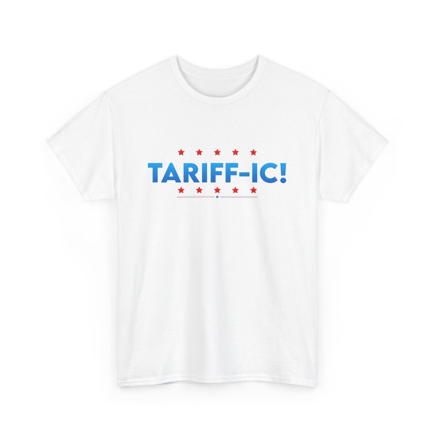 TARIFFF-IC! Patriotic Unisex Heavy Cotton Graphic Tee