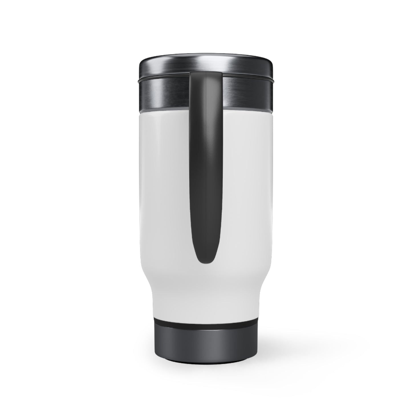 2nd Amendment Punisher - Stainless Steel Travel Mug with Handle, 14oz