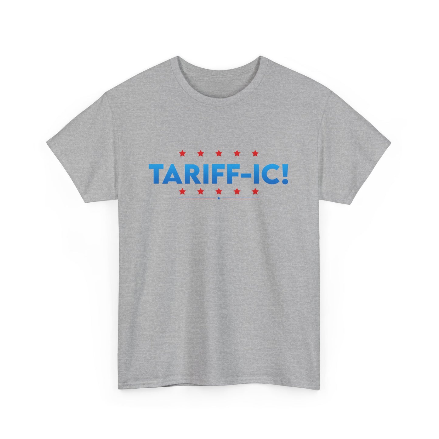 TARIFFF-IC! Patriotic Unisex Heavy Cotton Graphic Tee