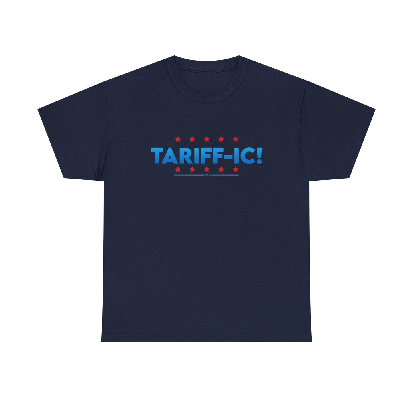 TARIFFF-IC! Patriotic Unisex Heavy Cotton Graphic Tee