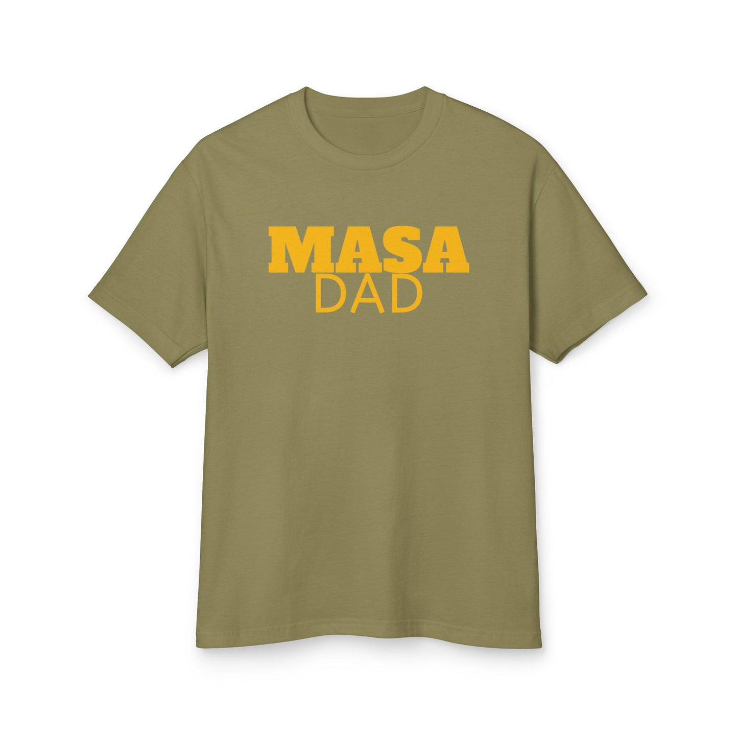 Masa Dad Unisex Heavyweight Cotton Tee - Perfect Gift for Father's Day & Casual Wear