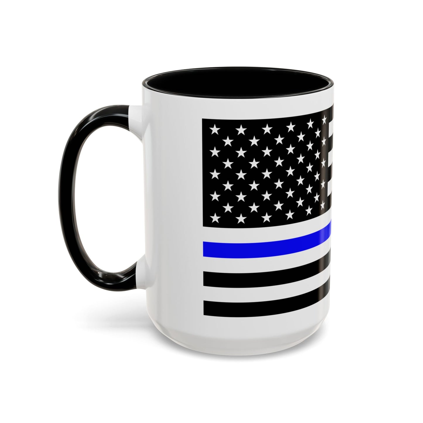 Thin Blue Line Coffee Mug (11, 15oz)