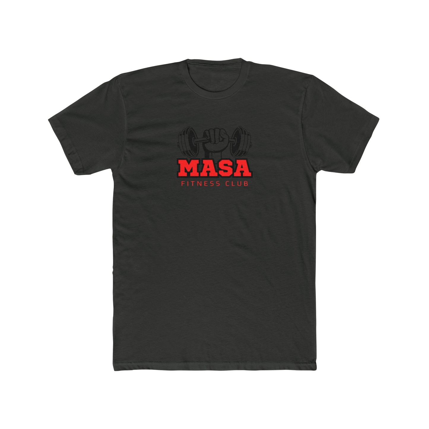 MASA Fitness Club (Make America Safe Again) - Unisex Cotton Crew Tee, Gym Shirt, Workout Apparel, Mens or Womens Tee, Fitness Gift, Motivational Tee