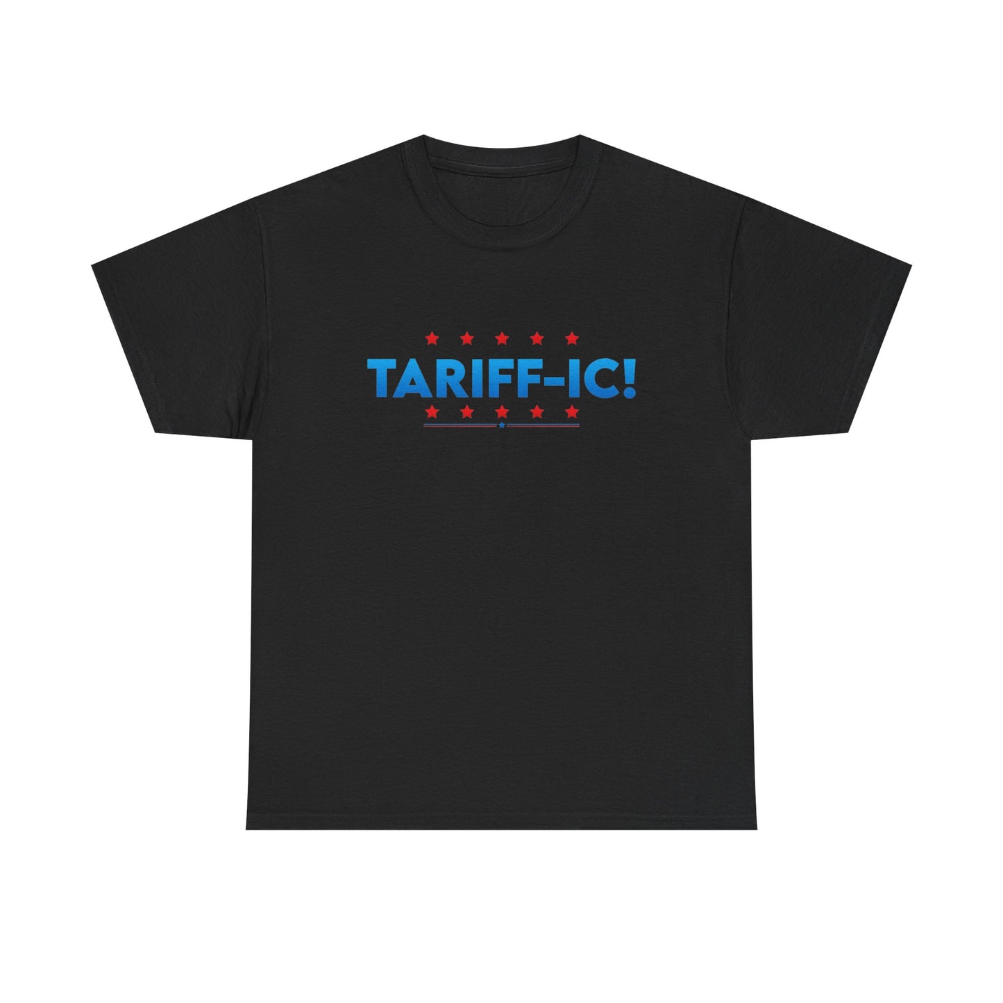 TARIFFF-IC! Patriotic Unisex Heavy Cotton Graphic Tee