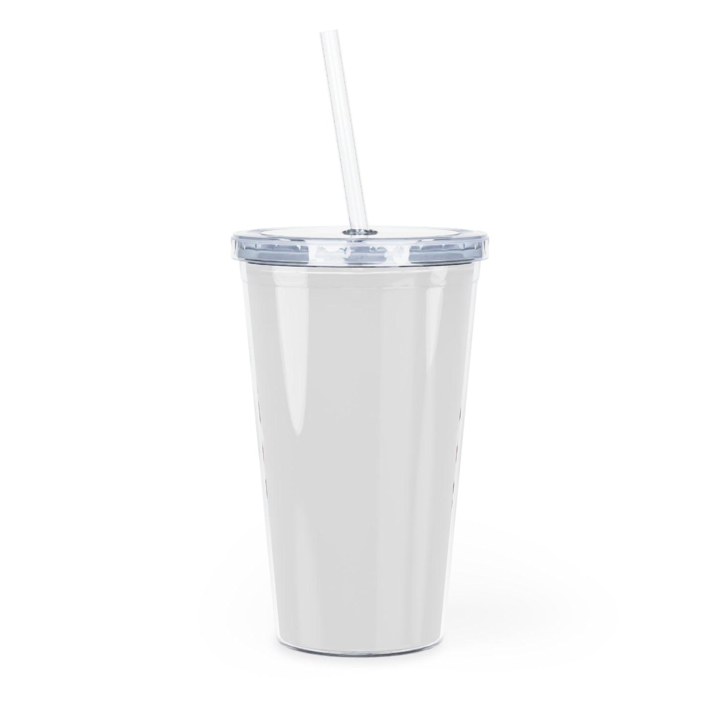 Land Of The Free - Plastic Tumbler with Straw