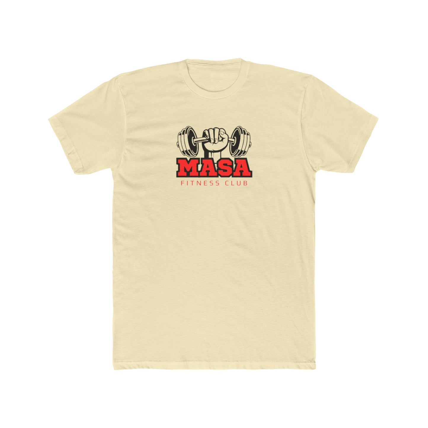 MASA Fitness Club (Make America Safe Again) - Unisex Cotton Crew Tee, Gym Shirt, Workout Apparel, Mens or Womens Tee, Fitness Gift, Motivational Tee