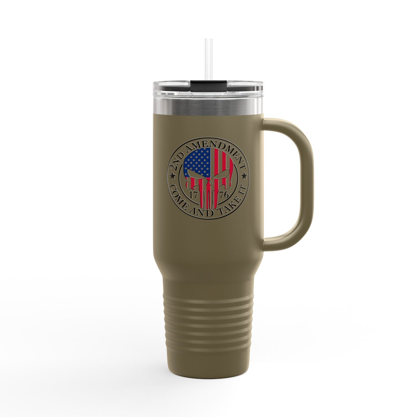 2nd AMENDMENT Insulated Travel Mug - 40oz - Perfect Gift for Patriots