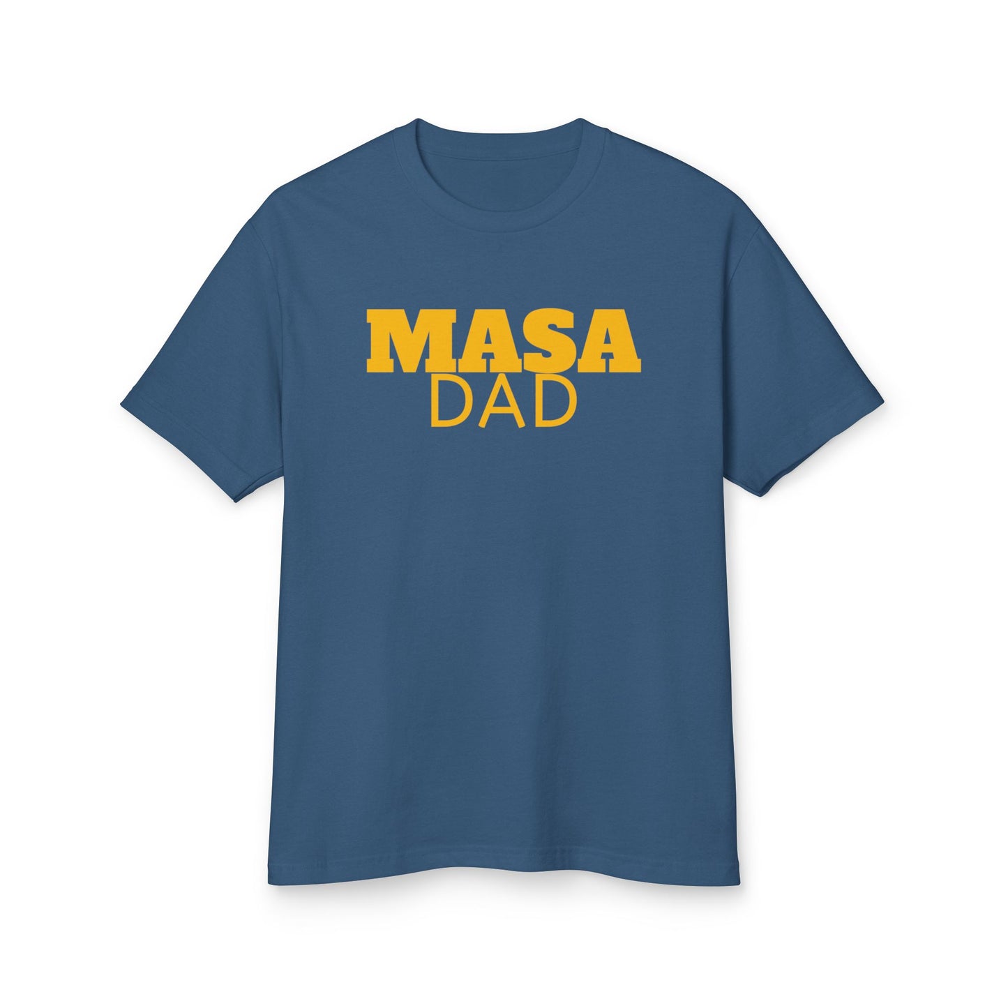 Masa Dad Unisex Heavyweight Cotton Tee - Perfect Gift for Father's Day & Casual Wear