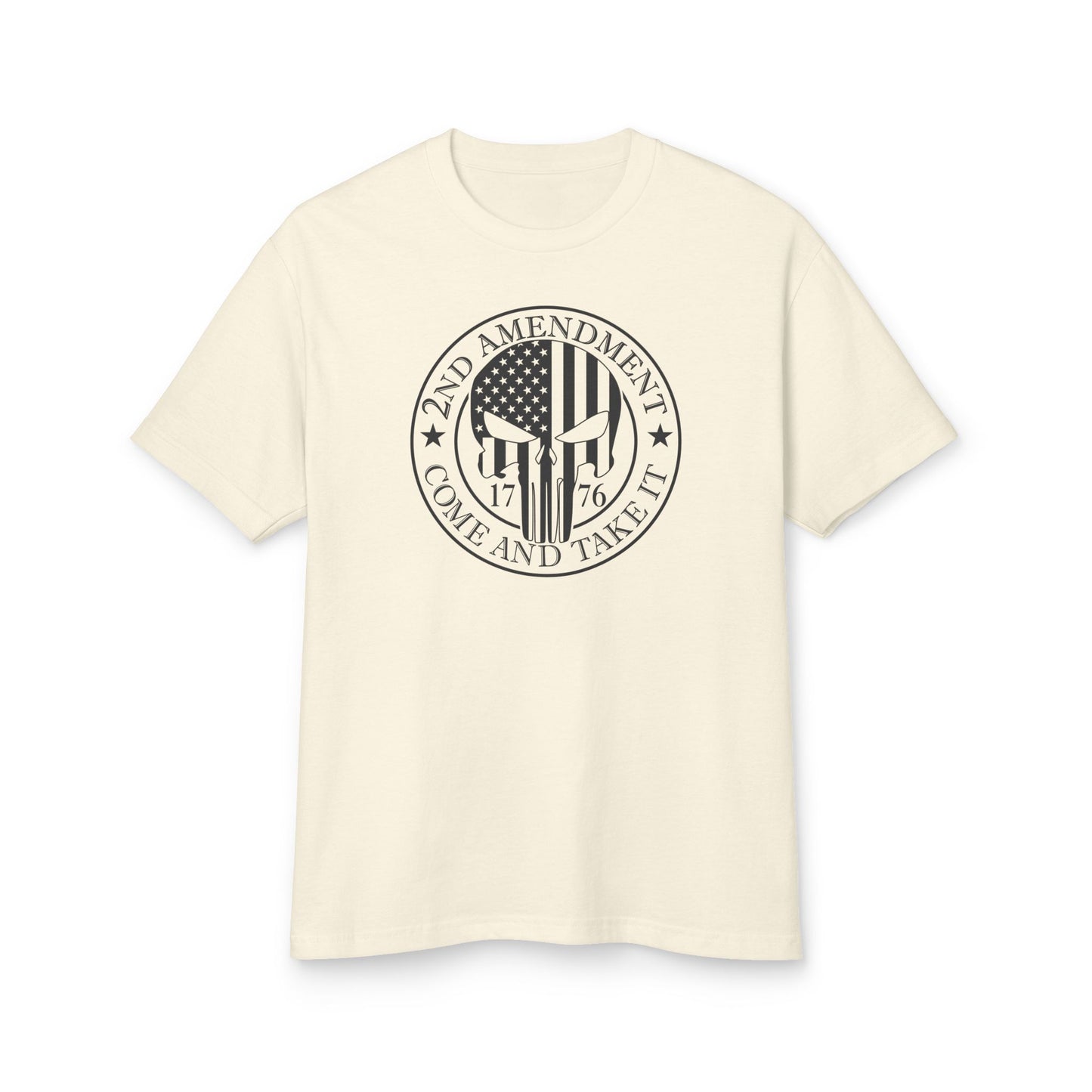 Patriotic 2nd Amendment Tee - Unisex Heavyweight Cotton Shirt for Freedom Lovers