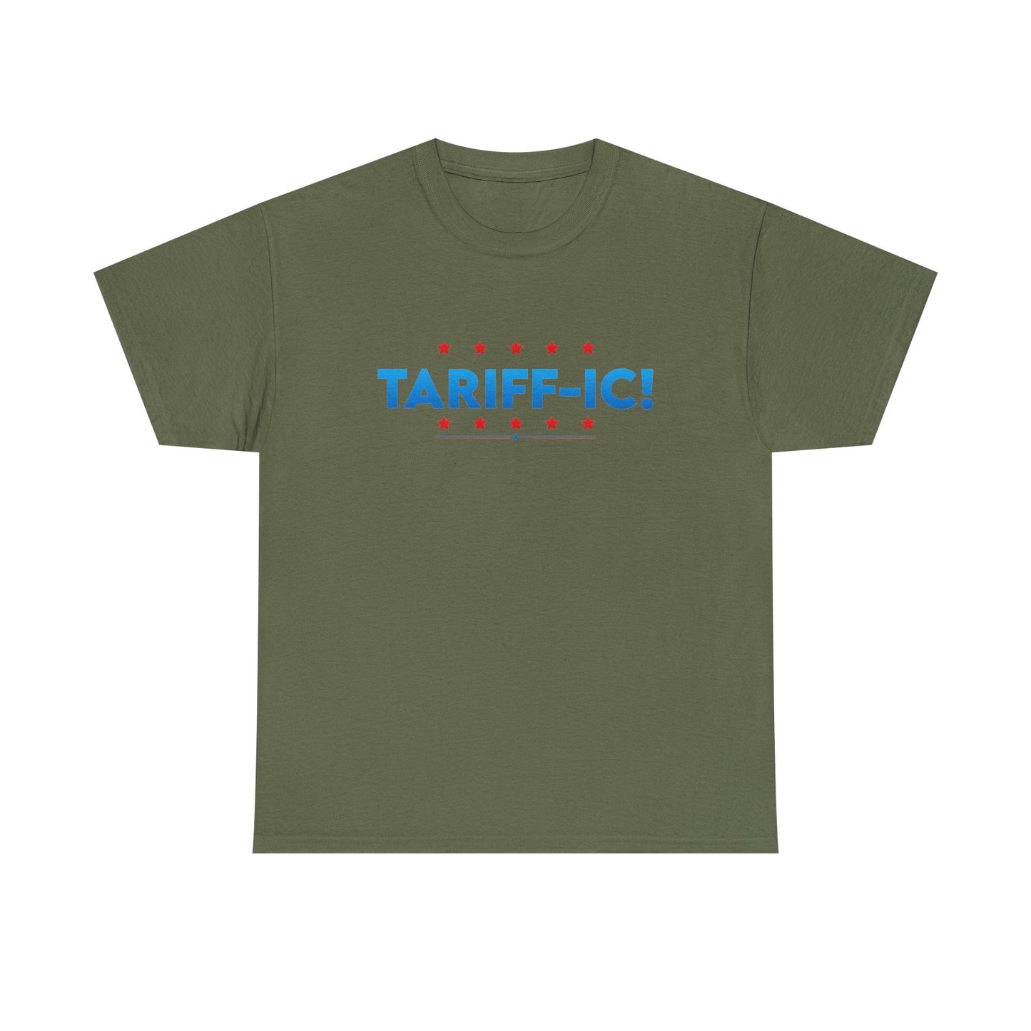 TARIFFF-IC! Patriotic Unisex Heavy Cotton Graphic Tee