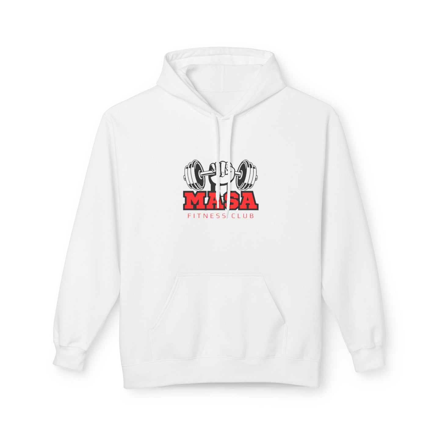MASA Fitness Club (Make America Safe Again) Fleece Hoodie | Workout Hoodie, Gym Apparel, Unisex Sweatshirt, Fitness Gift, Activewear