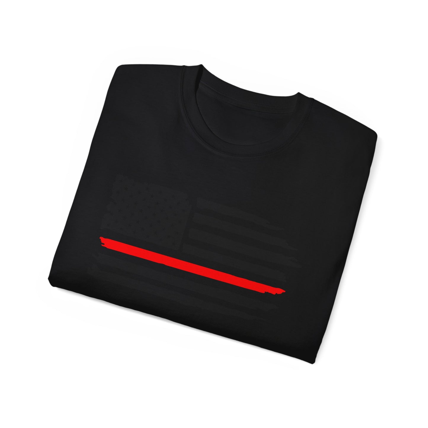 Patriotic Unisex Ultra Cotton Tee - Support Your Heroes