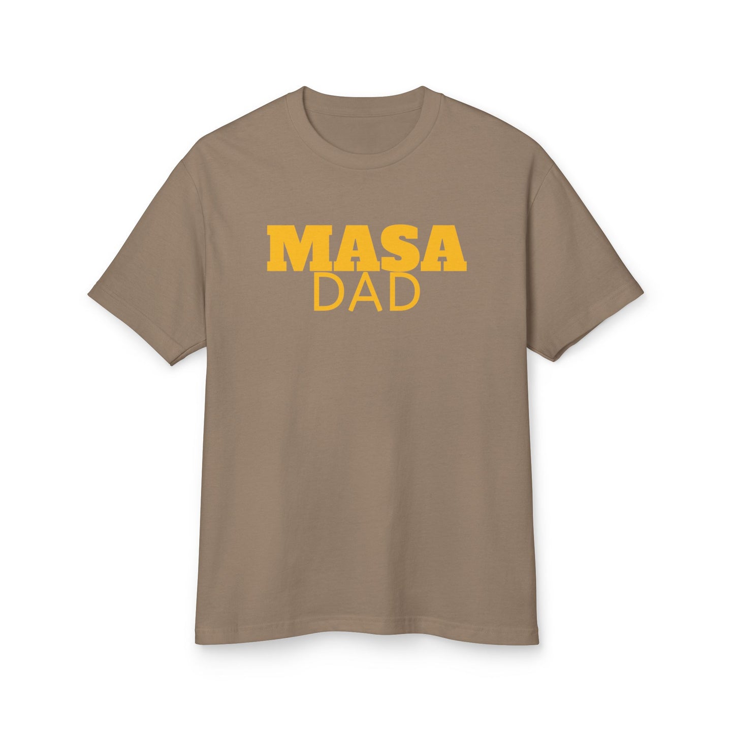 Masa Dad Unisex Heavyweight Cotton Tee - Perfect Gift for Father's Day & Casual Wear