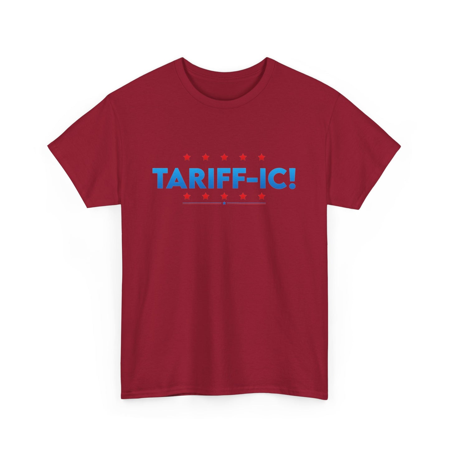 TARIFFF-IC! Patriotic Unisex Heavy Cotton Graphic Tee
