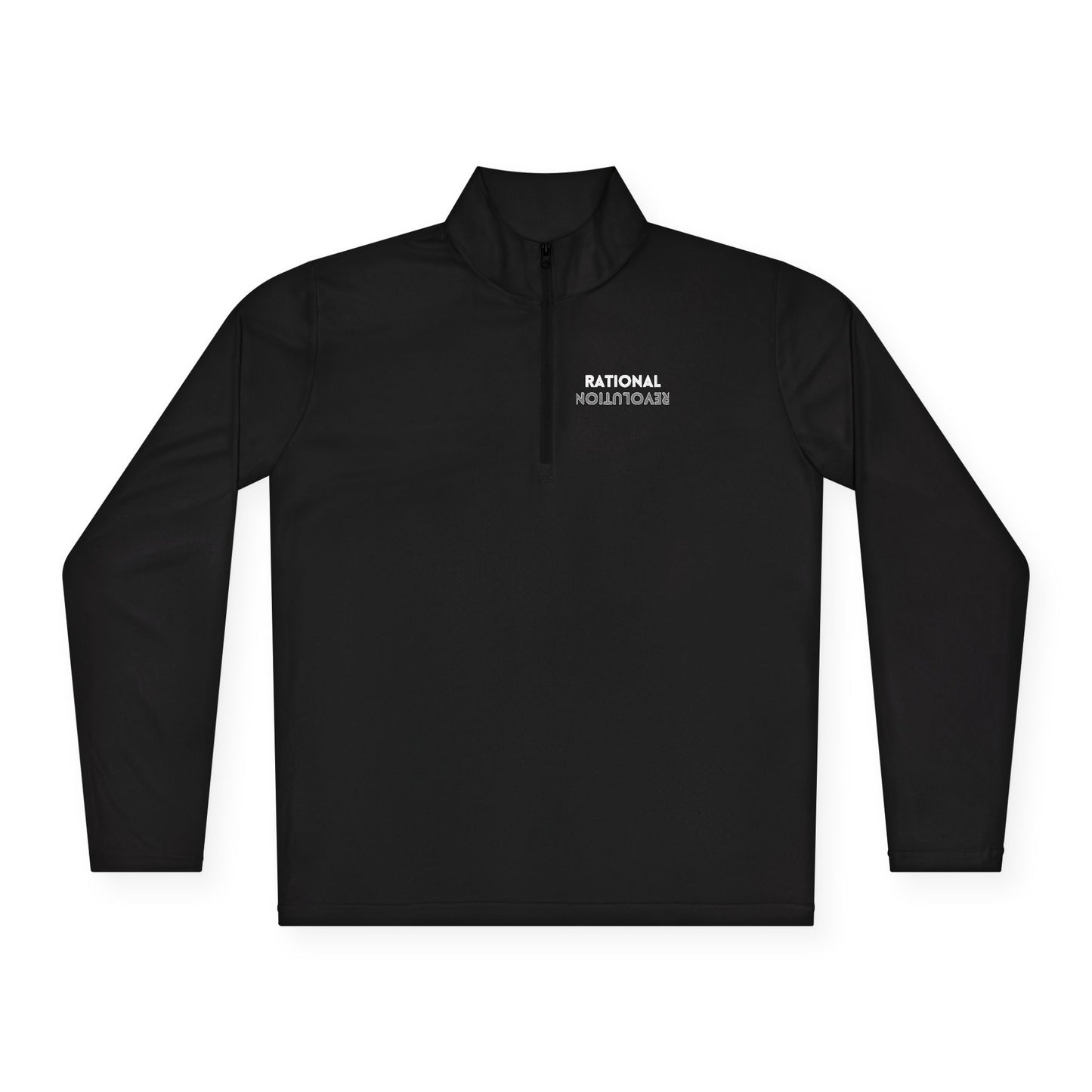 Rational Unisex Quarter-Zip Pullover - Comfortable, Casual Layer for Everyday Adventures