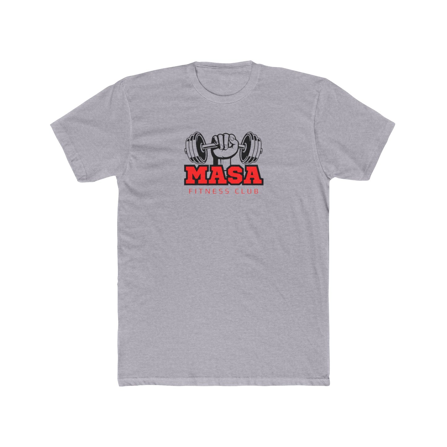 MASA Fitness Club (Make America Safe Again) - Unisex Cotton Crew Tee, Gym Shirt, Workout Apparel, Mens or Womens Tee, Fitness Gift, Motivational Tee