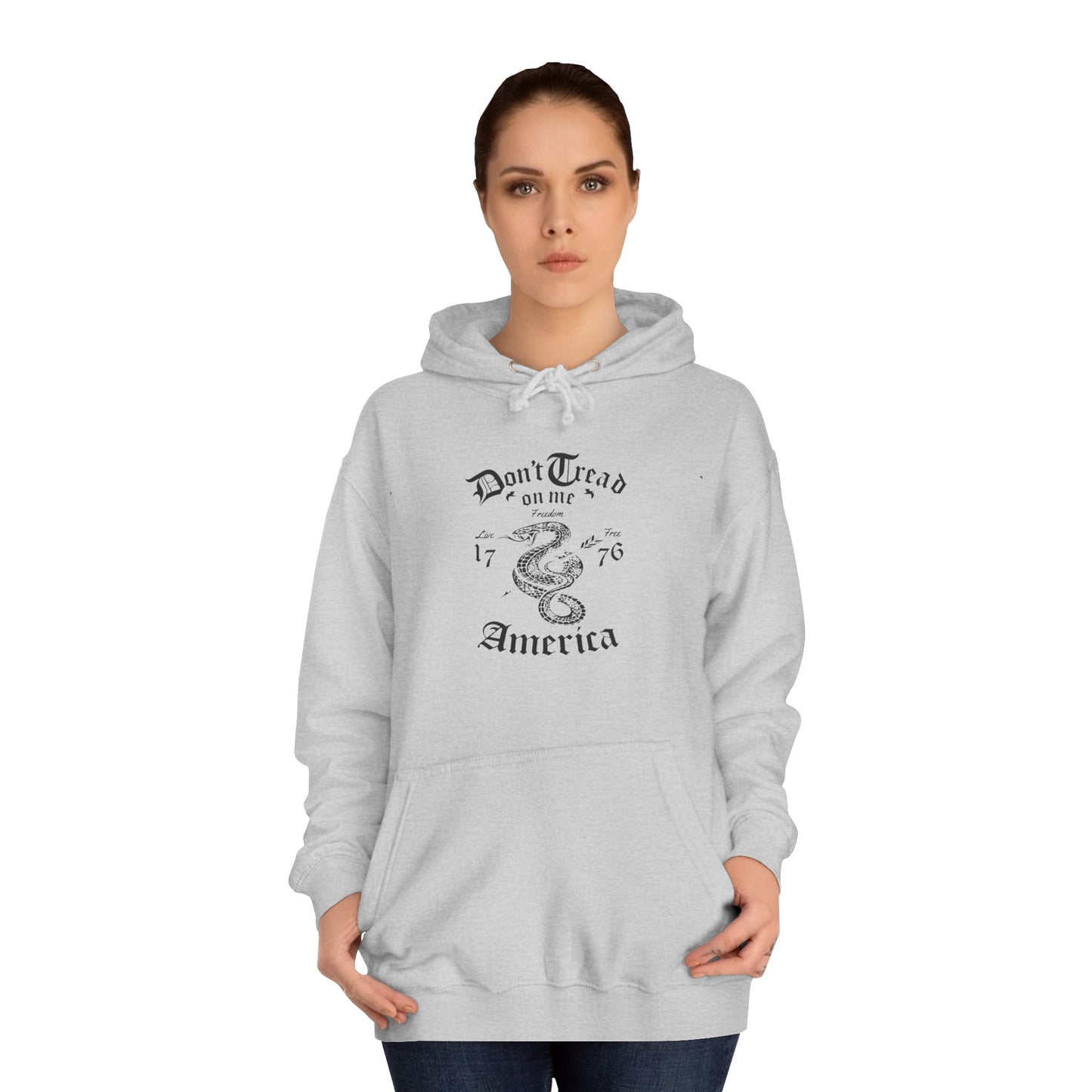 Don't Tread On Me - Unisex College Hoodie