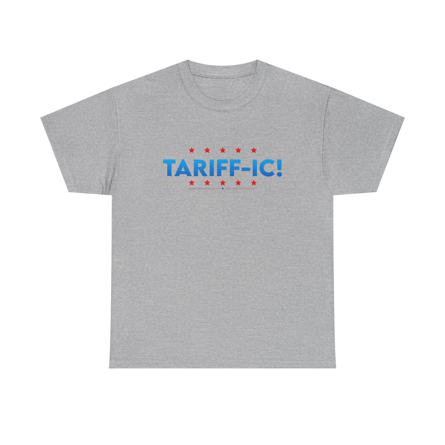TARIFFF-IC! Patriotic Unisex Heavy Cotton Graphic Tee