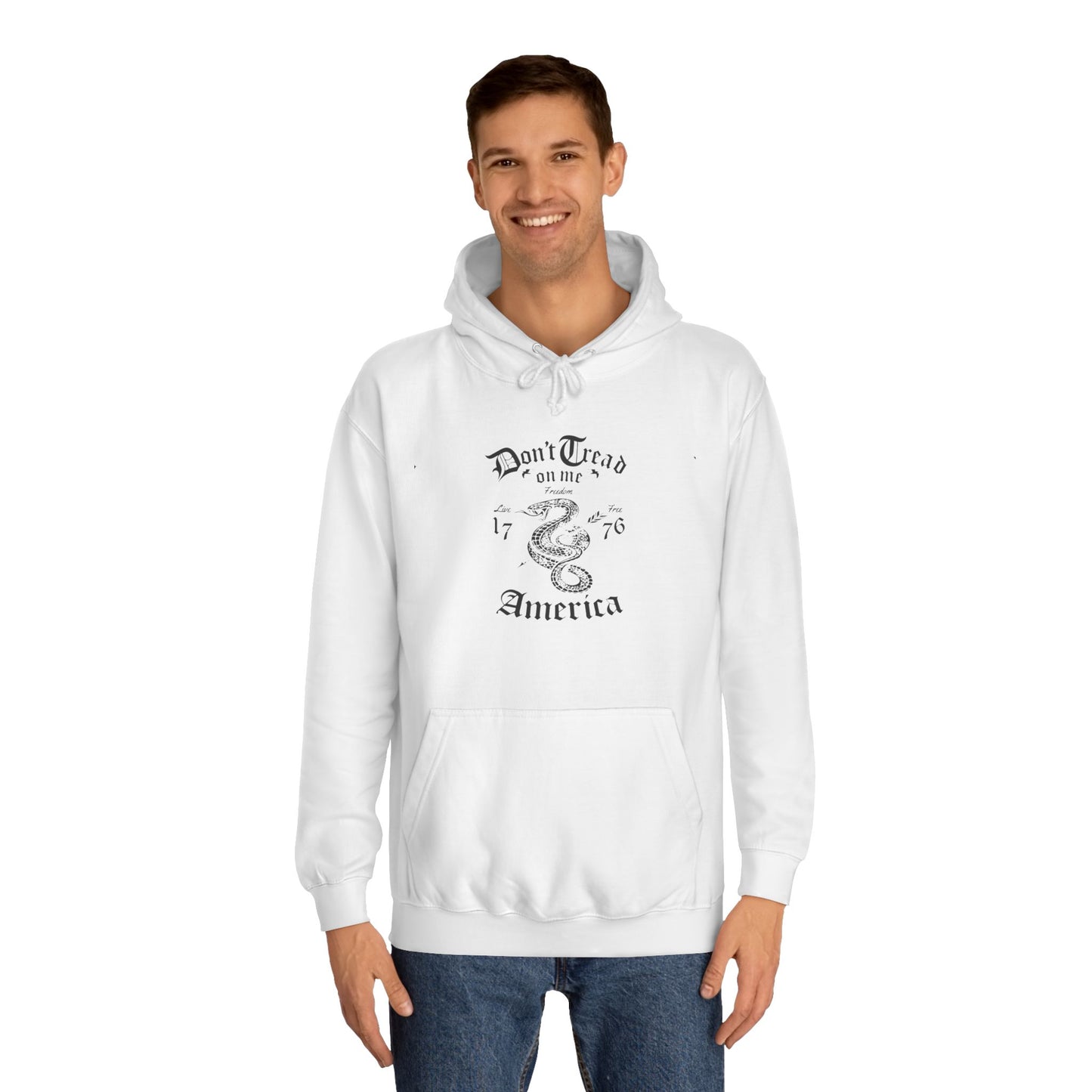 Don't Tread On Me - Unisex College Hoodie