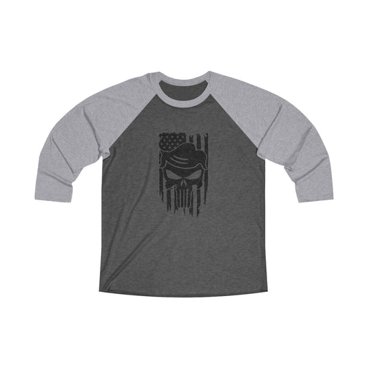 Unisex Tri-Blend 3\4 Raglan Tee