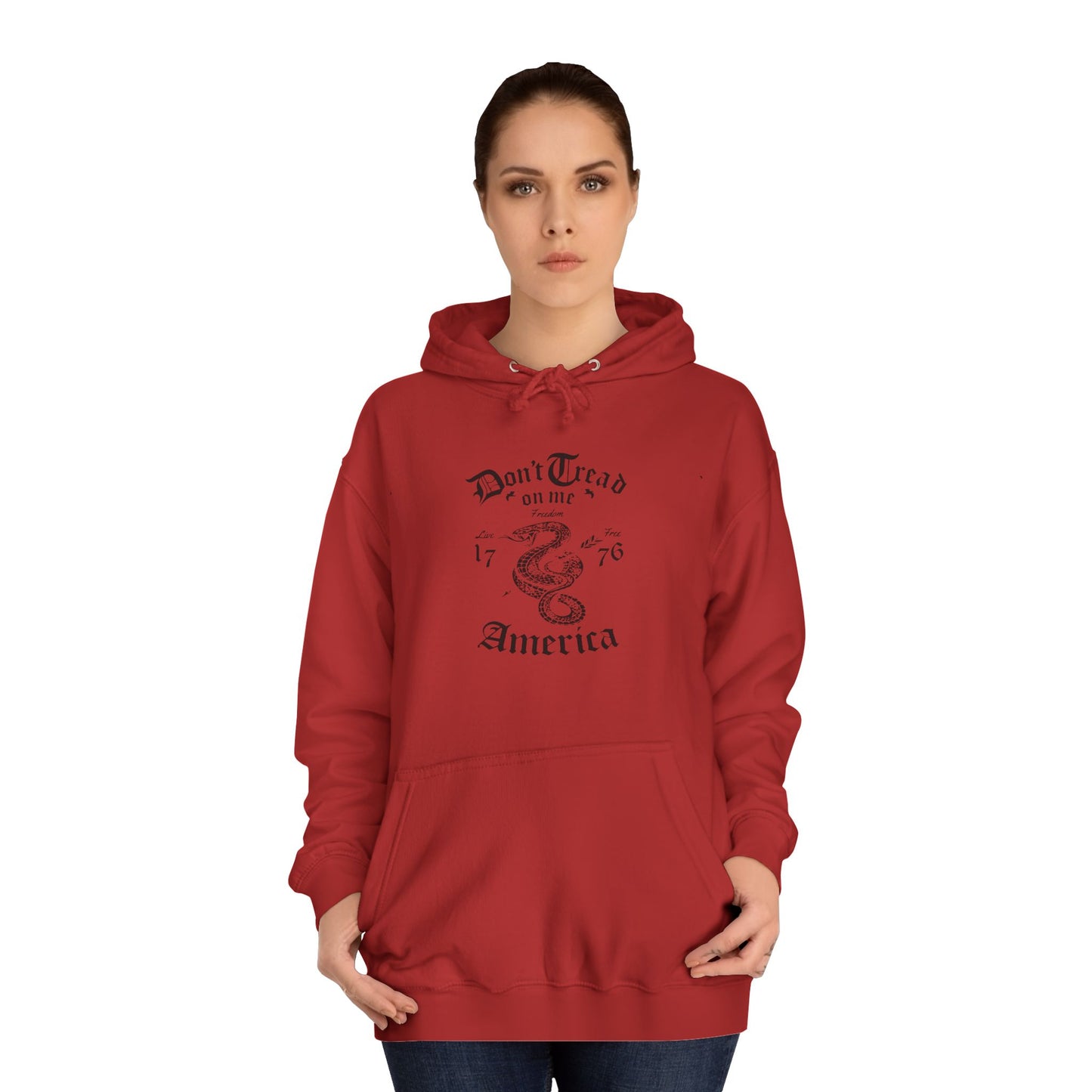 Don't Tread On Me - Unisex College Hoodie