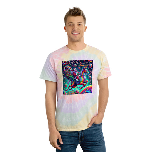 Duuuude... Righteous Christmas Shirt, Tie-Dye Tee, Spiral