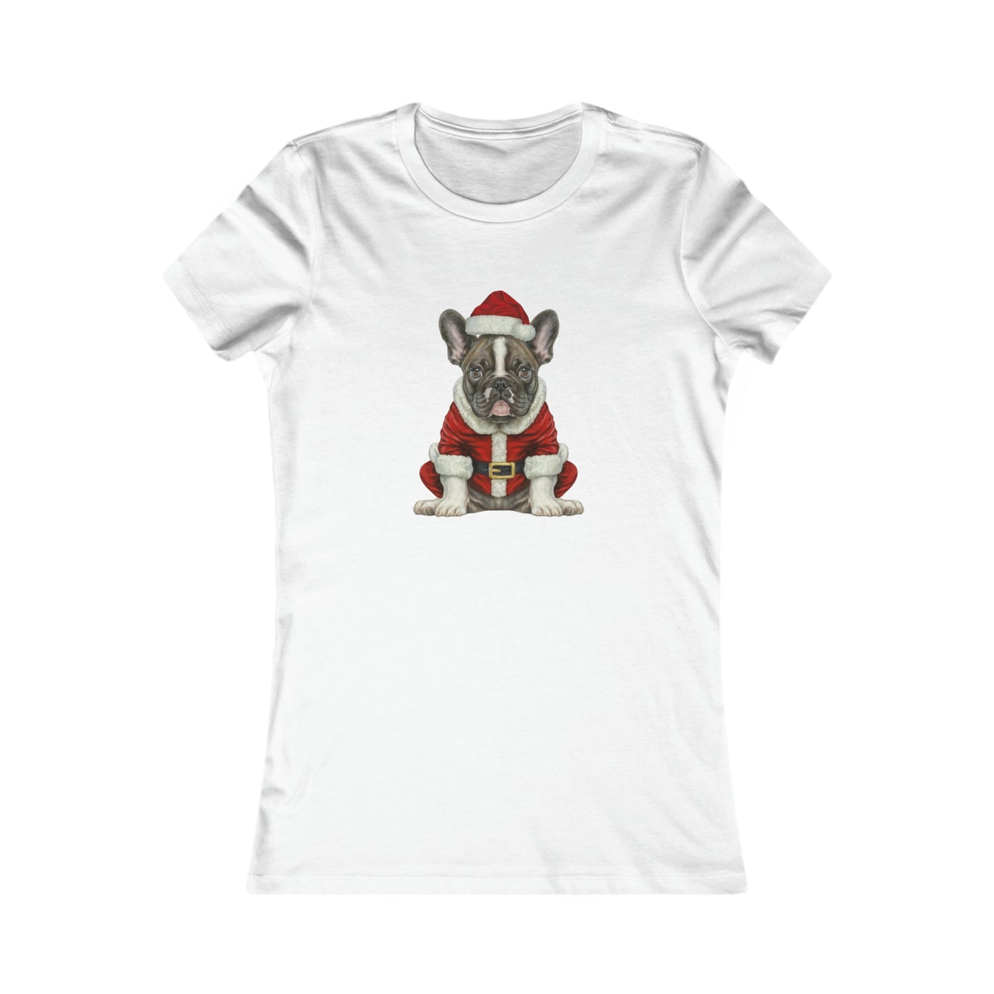 Christmas Pug Women's Favorite Tee