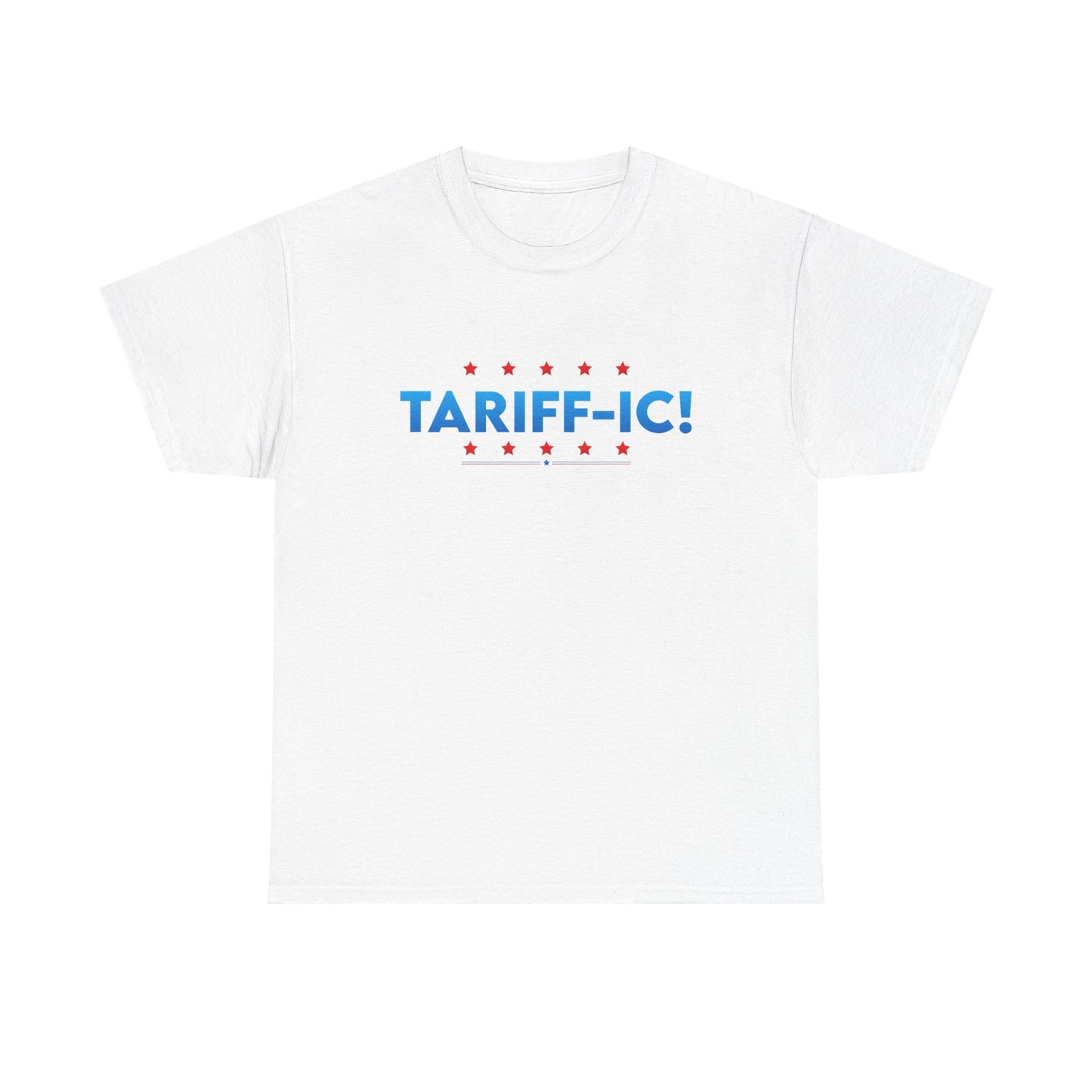 TARIFFF-IC! Patriotic Unisex Heavy Cotton Graphic Tee
