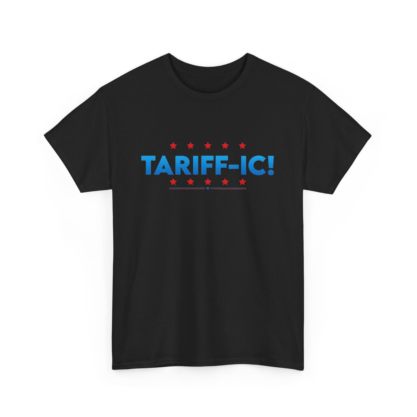 TARIFFF-IC! Patriotic Unisex Heavy Cotton Graphic Tee