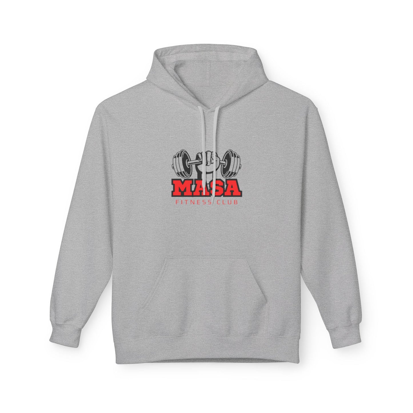 MASA Fitness Club (Make America Safe Again) Fleece Hoodie | Workout Hoodie, Gym Apparel, Unisex Sweatshirt, Fitness Gift, Activewear