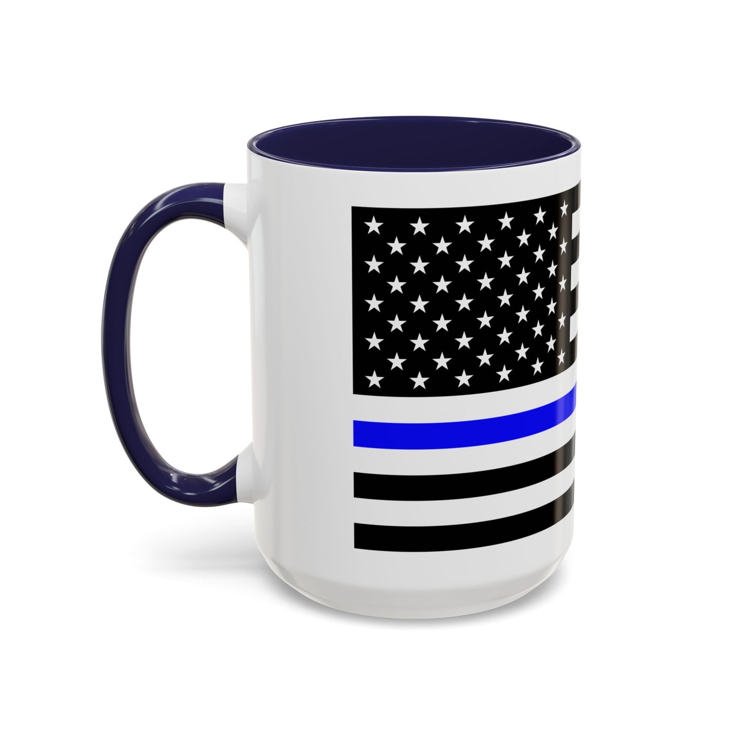 Thin Blue Line Coffee Mug (11, 15oz)