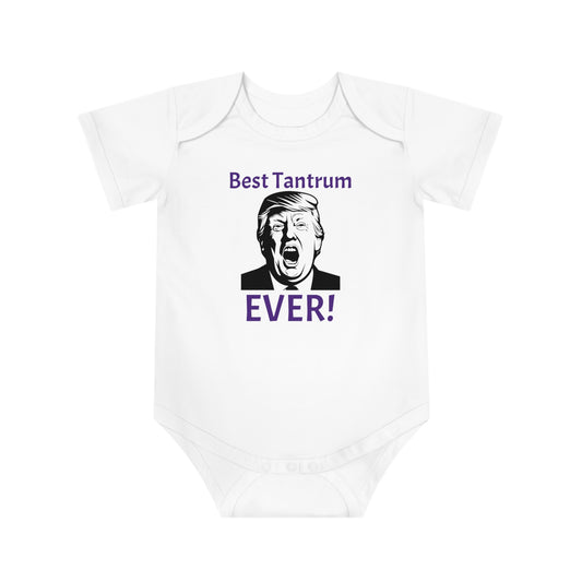 TRUMP SAYS "BEST TANTRUM EVER" - Baby Bodysuit
