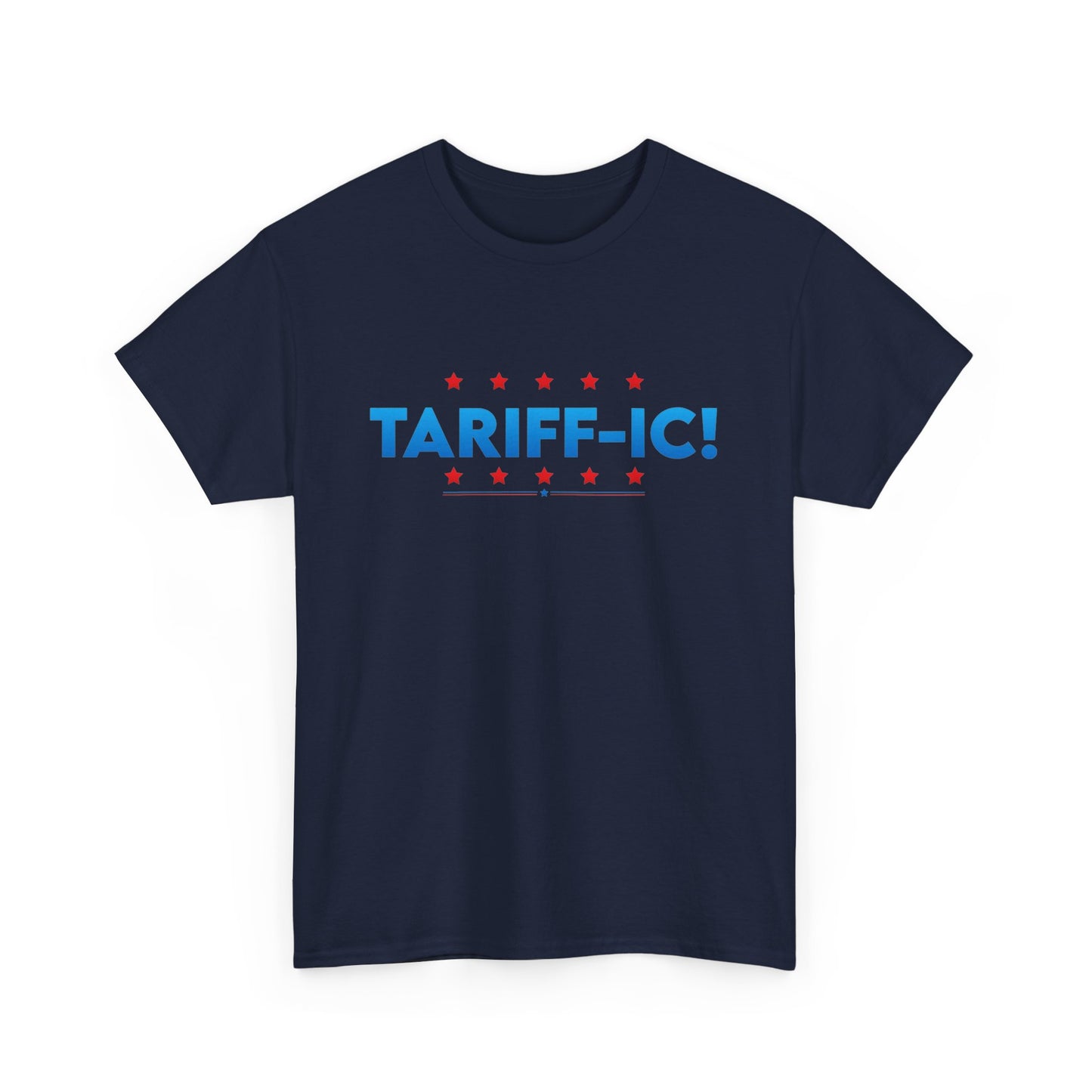 TARIFFF-IC! Patriotic Unisex Heavy Cotton Graphic Tee