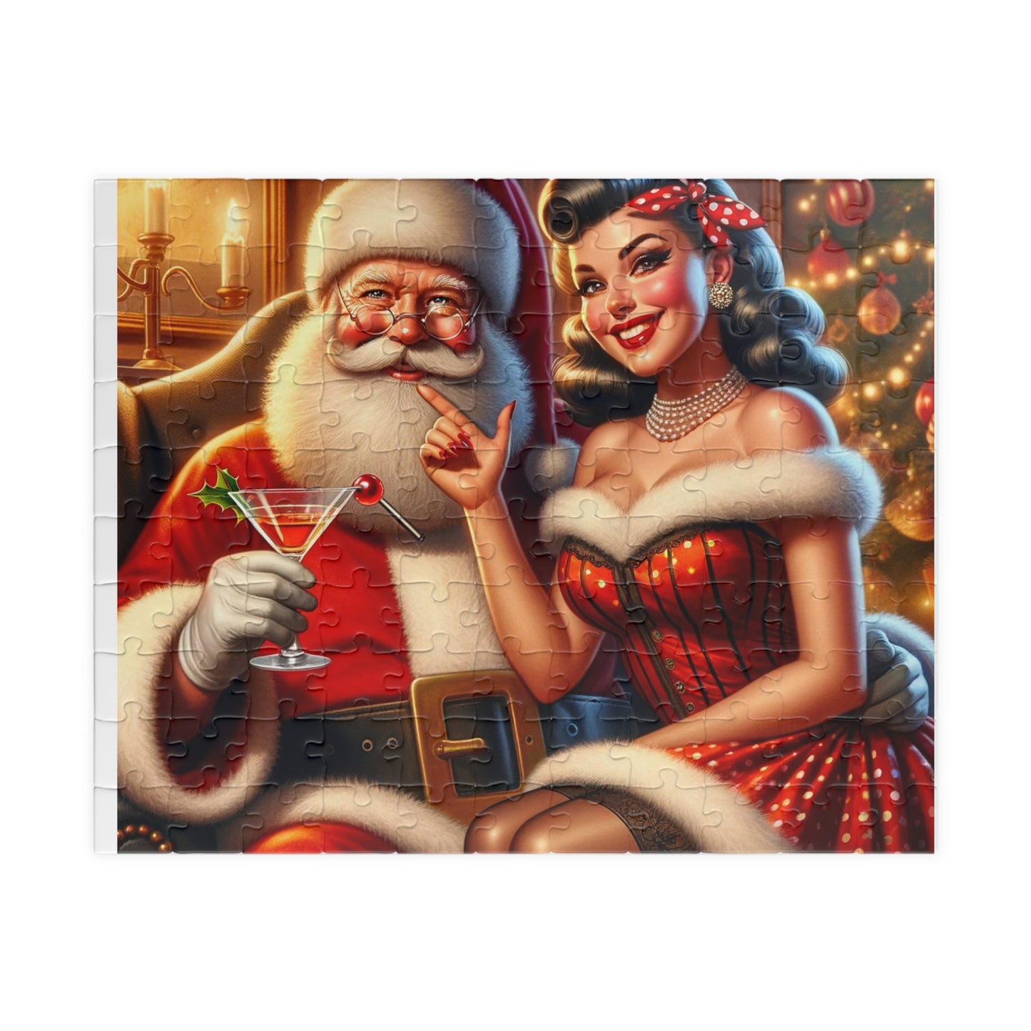 Santa's Wish Puzzle (110, 252, 500, 1014-piece)