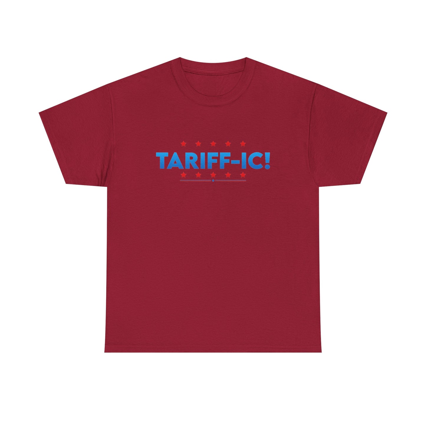 TARIFFF-IC! Patriotic Unisex Heavy Cotton Graphic Tee