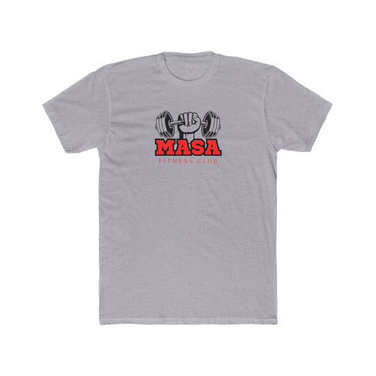 MASA Fitness Club (Make America Safe Again) - Unisex Cotton Crew Tee, Gym Shirt, Workout Apparel, Mens or Womens Tee, Fitness Gift, Motivational Tee